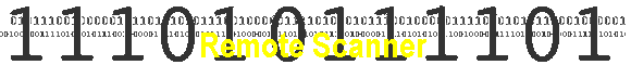 Remote Scanner