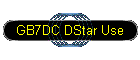 GB7DC DStar Use